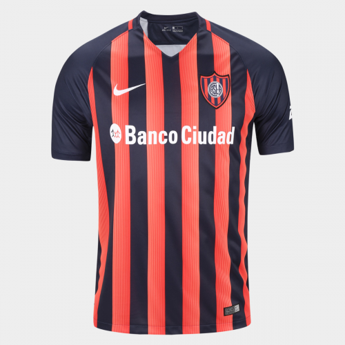 San Lorenzo Home 2017/18 Soccer Jersey Shirt